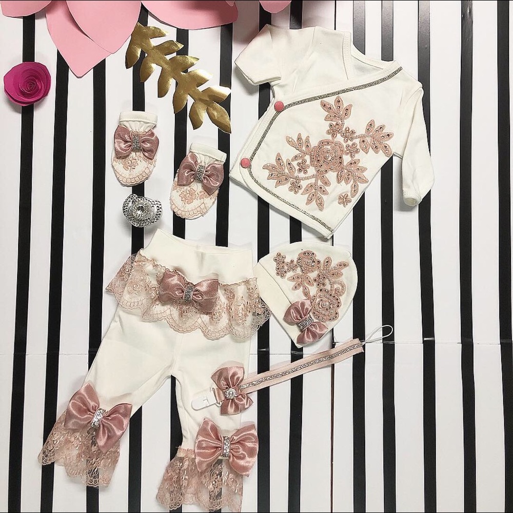 Hand made take me home outfit